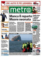 METRONEWS - quotidiano a diffusione gratuita